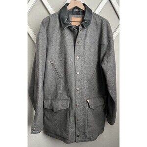 Powder River Outfitters Panhandle Slim Men’s XL Western Wool Blend Coat Jacket
